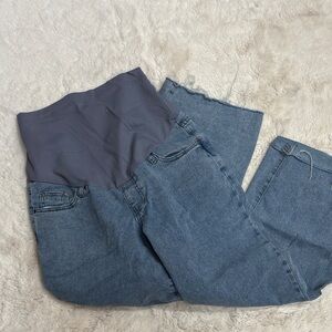 Maternity Jeans, crop, M